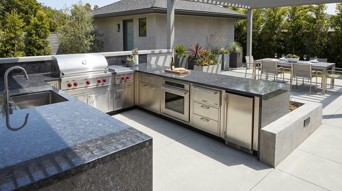 Outdoor Kitchens in Barrie & Simcoe County by Golden Maple Landscaping